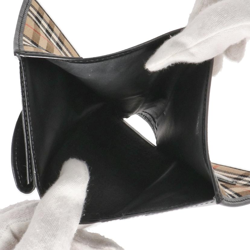 BURBERRY'S バーバリーズ/ハウスチェック/二つ折りコンパクトウォレット//Aランク/18