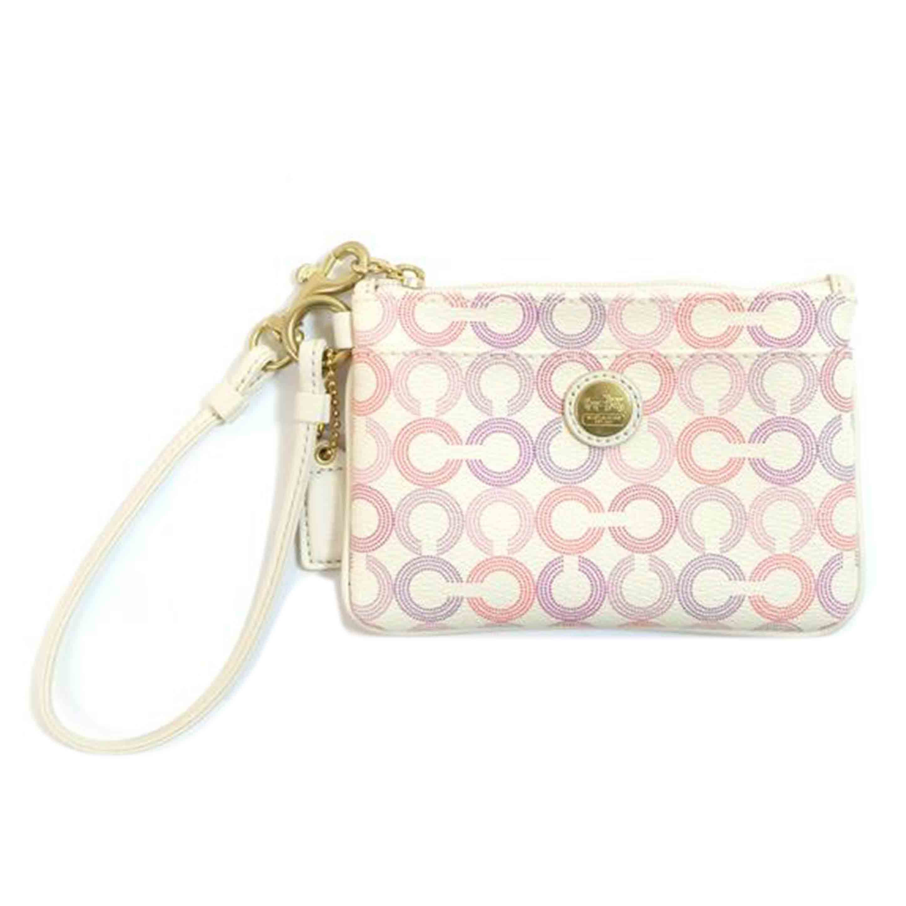 COACH コーチ/ドッテッドオプアートリストレット//Aランク/71