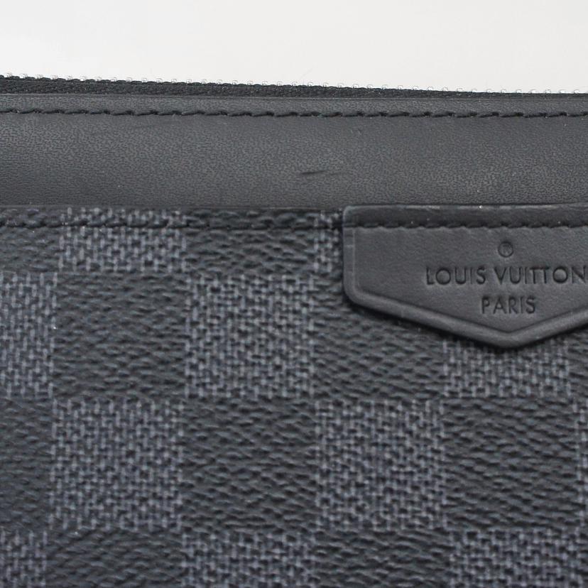 LOUIS VUITTON ルイヴイトン/ジッピードラゴンヌ/ダミエ/グラフィット /N60379//RFI****/Aランク/93