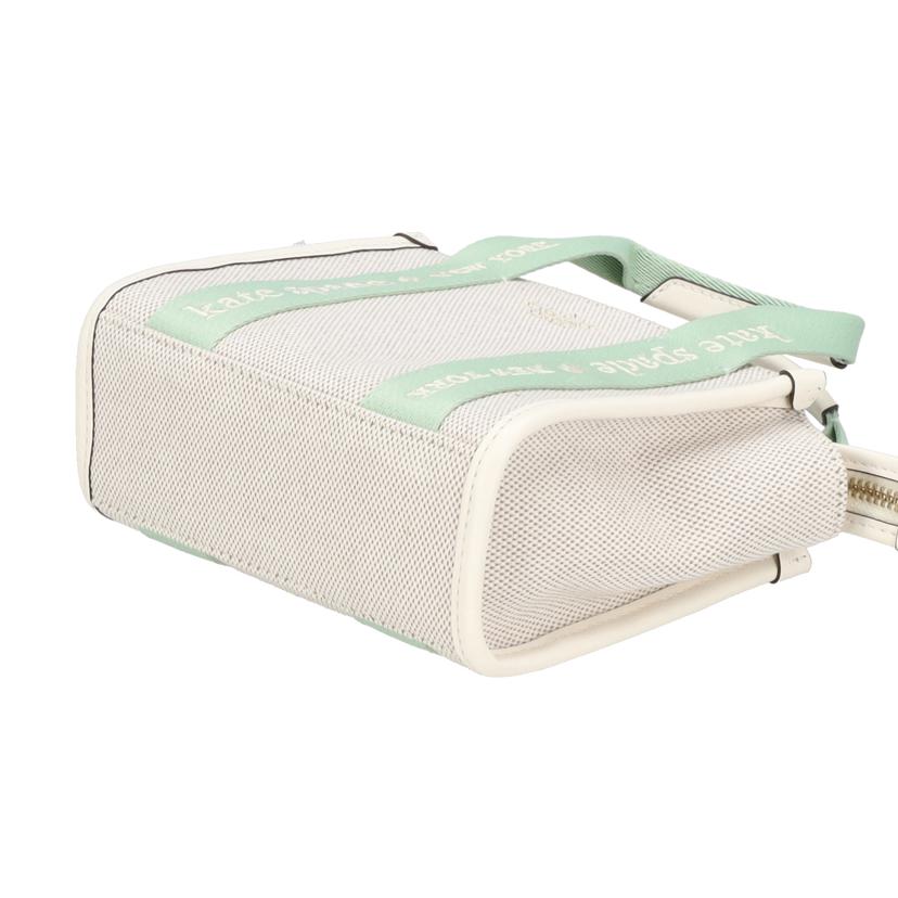 kate spade/キップキャンバスミニトートバッグ//Aランク/85