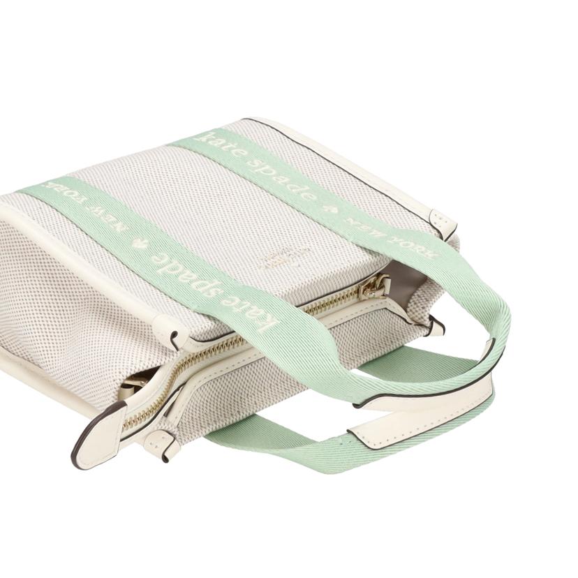 kate spade/キップキャンバスミニトートバッグ//Aランク/85