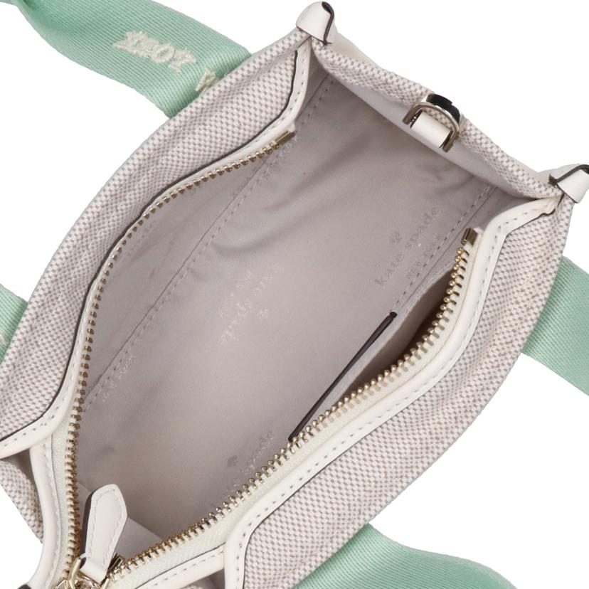 kate spade/キップキャンバスミニトートバッグ//Aランク/85