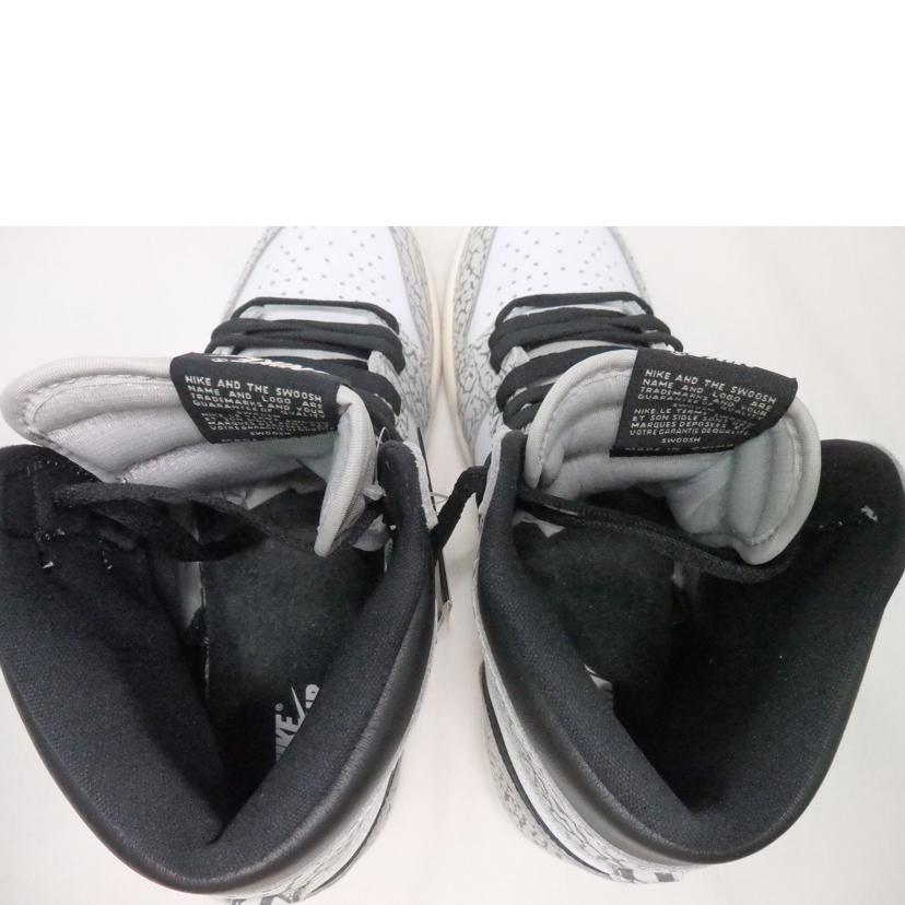 NIKE ナイキ/JORDAN1 セメントサファリ RETRO HIGH/DZ5485-052//Sランク/84
