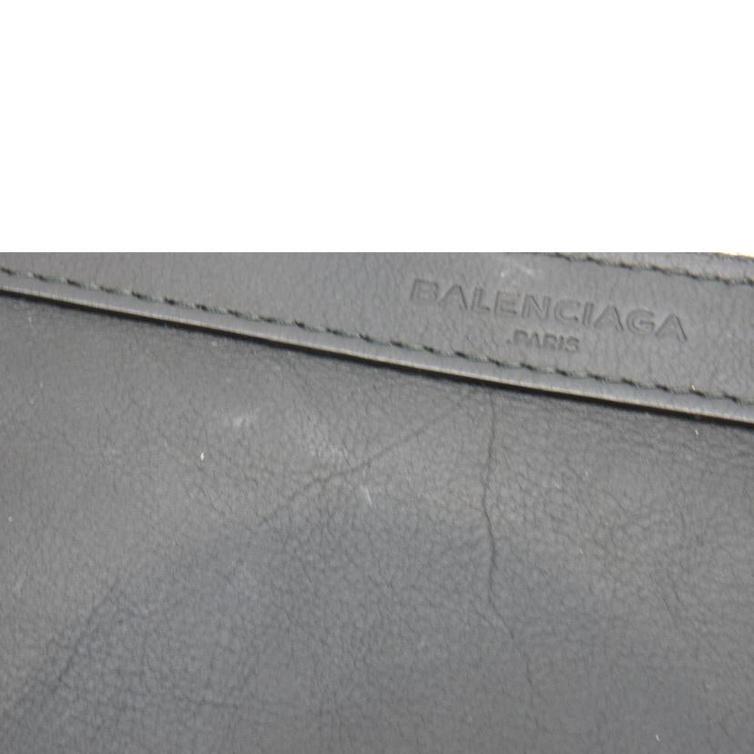 BALENCIAGA バレンシアガ/ネイビーカバスXS/パンチングレザーブラック/390346//ABランク/92