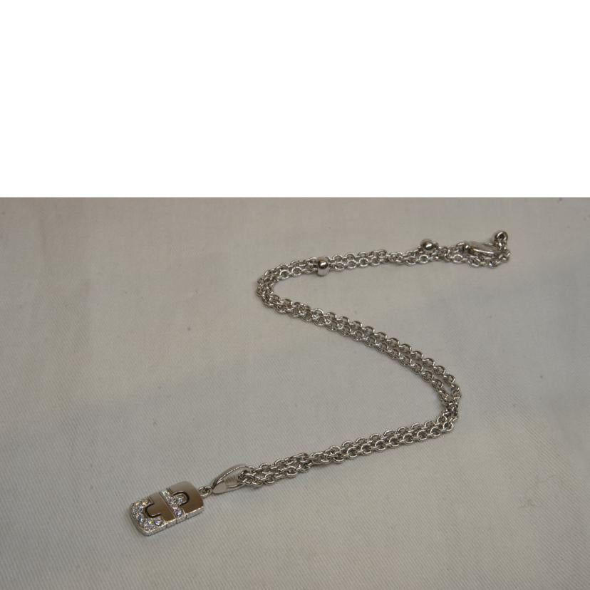 BVLGARI ブルガリ/K18WGパレンテシダイヤネックレス//☆2337AL/Aランク/92