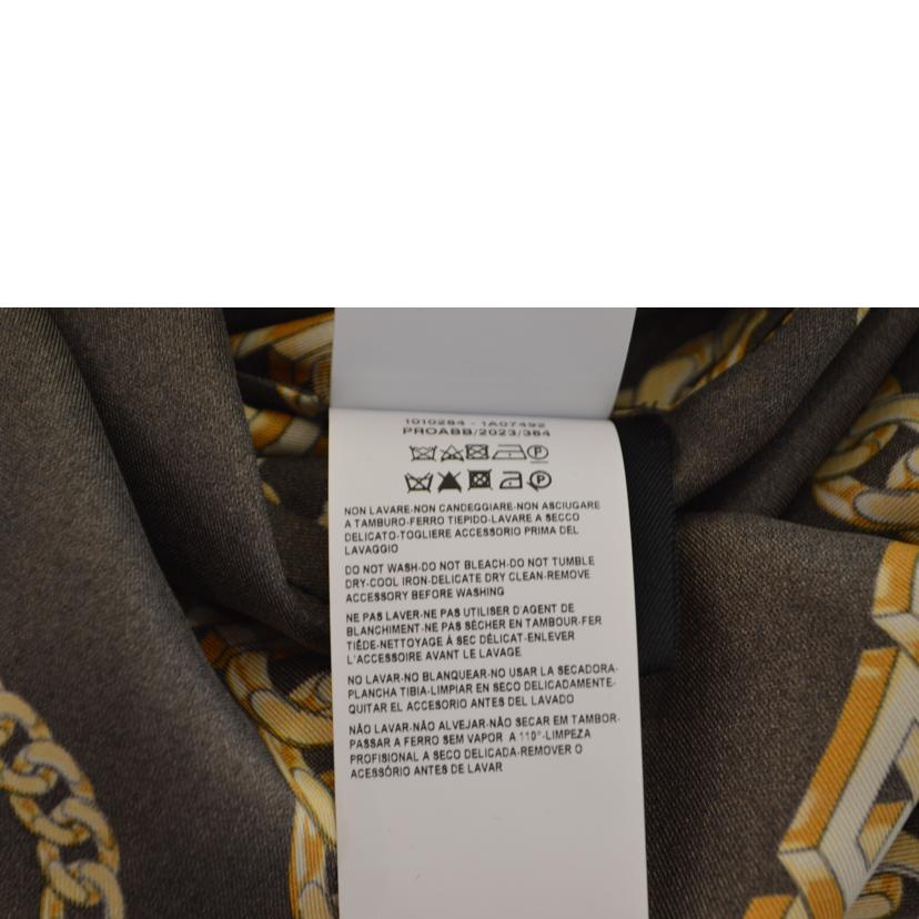 VERSACE ヴェルサーチ/メデューサチェーンプリントワンピース/Mサイズ(38)/1010284/1A07492//RFI***/SAランク/89