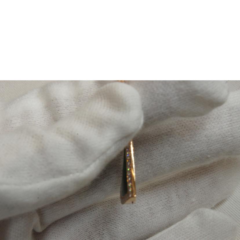 BVLGARI ブルガリ/K18YGディーヴァドリームマラカイトダイヤネックレス//☆ 1AR/Aランク/92