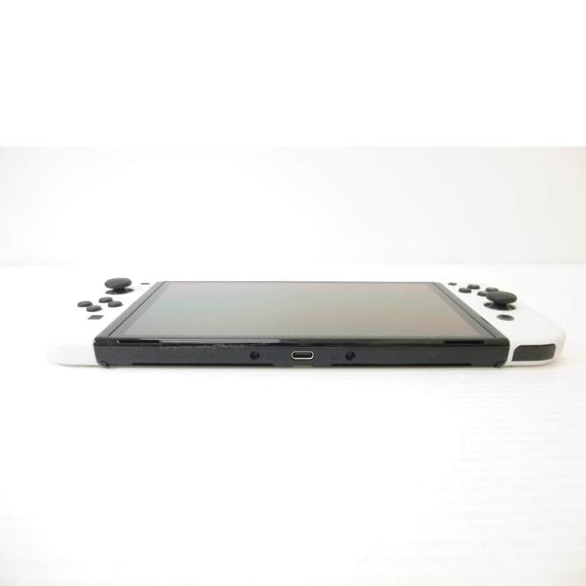 nintendo 任天堂/有機ELモデルスイッチ本体ホワイト/HEG-S-KAAAA//XTJ10276284943/ABランク/88