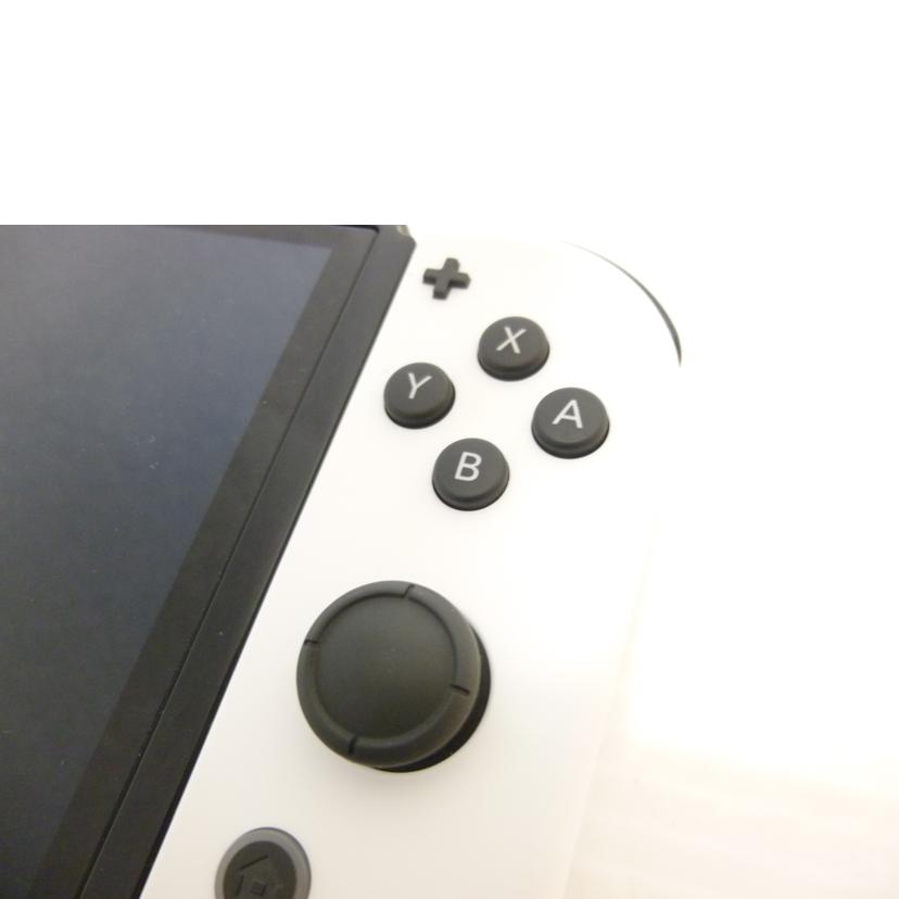 nintendo 任天堂/有機ELモデルスイッチ本体ホワイト/HEG-S-KAAAA//XTJ10276284943/ABランク/88