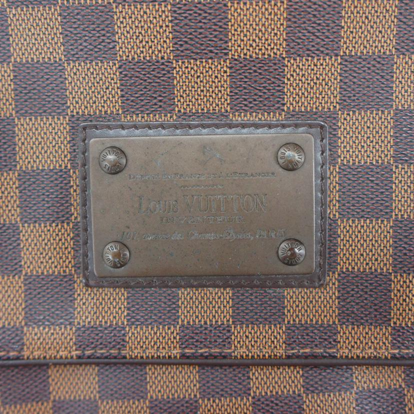 LOUIS VUITTON ルイヴィトン/ブルックリンMM エベヌ/ダミエ/N51211//CA1***/ABランク/64