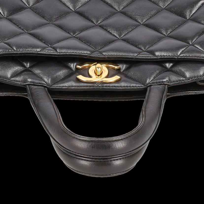 CHANEL シャネル/ラムスキンマトラッセデカココトート//868****/Aランク/75