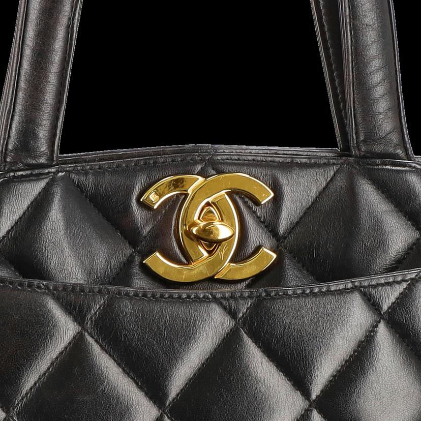 CHANEL シャネル/ラムスキンマトラッセデカココトート//868****/Aランク/75
