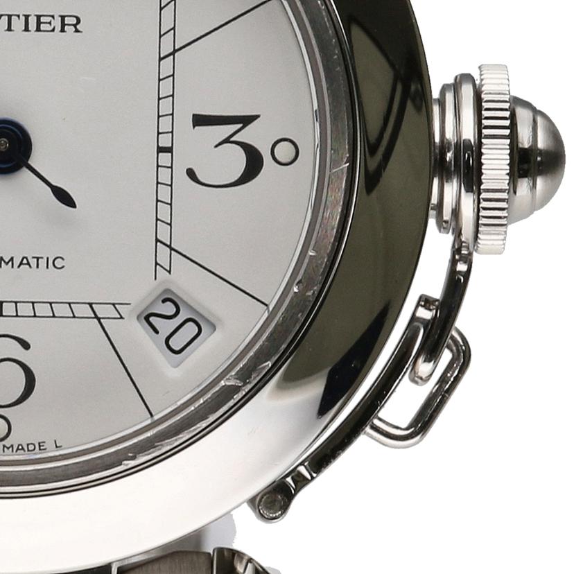 Cartier カルティエ/パシャC/白文字盤/W31074M7/2324//710*****/Aランク/75