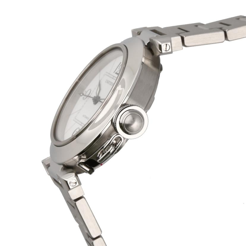 Cartier カルティエ/パシャC/白文字盤/W31074M7/2324//710*****/Aランク/75