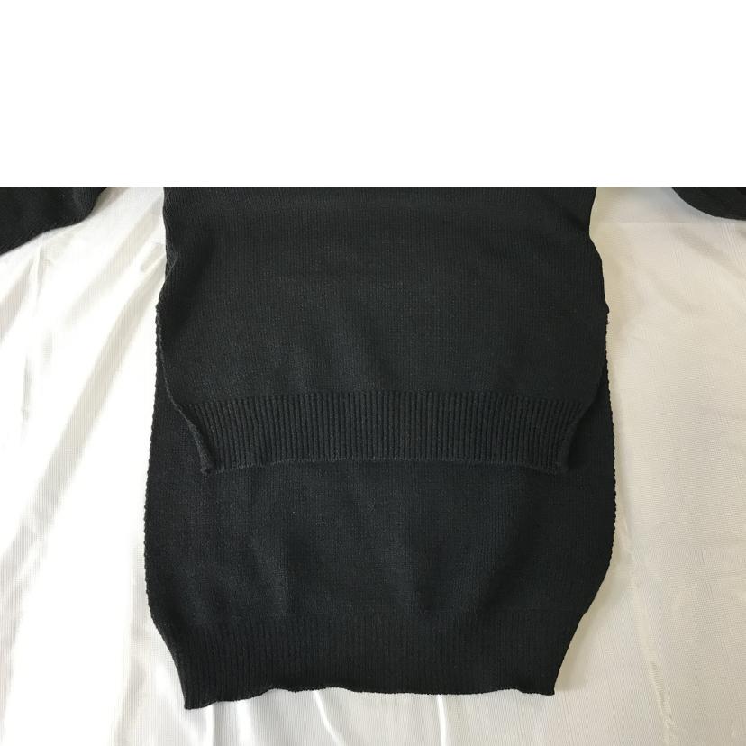 BLACK COMME des GARCONS ブラックコムデギャルソン/サイドスリットロングニット/1D-N003//AD2019/ABランク/51