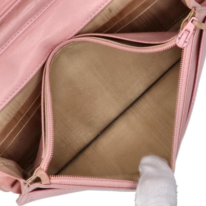 CHANEL シャネル/ココマーク/キャビアスキンチェーンウォレット/ピンク/A13509//920****/Bランク/18