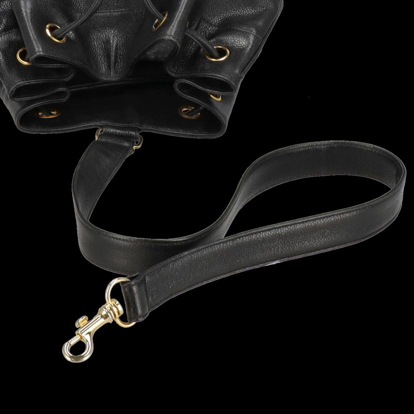 CHANEL シャネル/キャビアスキンドローストリングショルダー//183****/ABランク/75