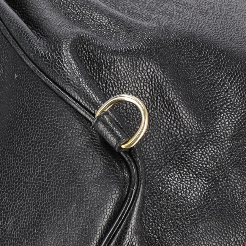 CHANEL シャネル/キャビアスキンドローストリングショルダー//183****/ABランク/75