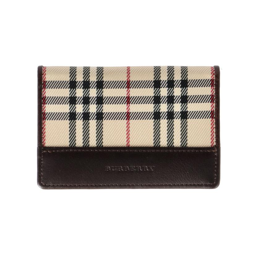 BURBERRY バーバリー/バーバリーチェック/二つ折りカードケース//Aランク/18