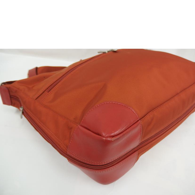LONGCHAMP ロンシャン/LONGCHAMP 2wayボストンバック/オレンジ//Bランク/82