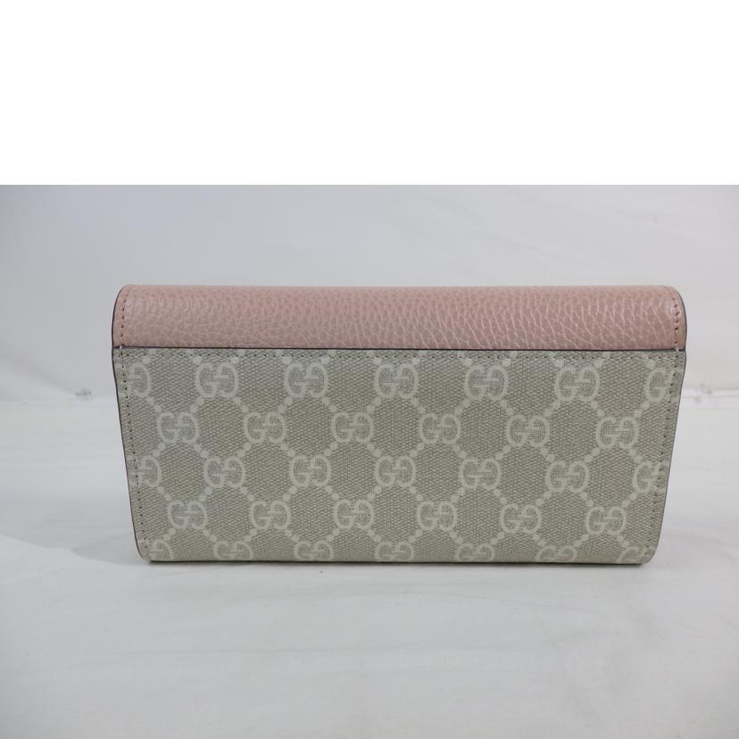 GUCCI グッチ/ダブルG/コンチネンタルウォレット/GGスプリーム/456116//493***/SAランク/84