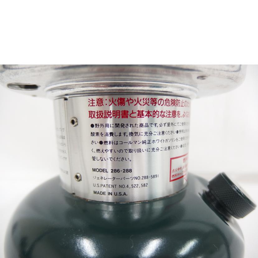 Coleman コールマン/ワンマントルランタン286/286//Bランク/82
