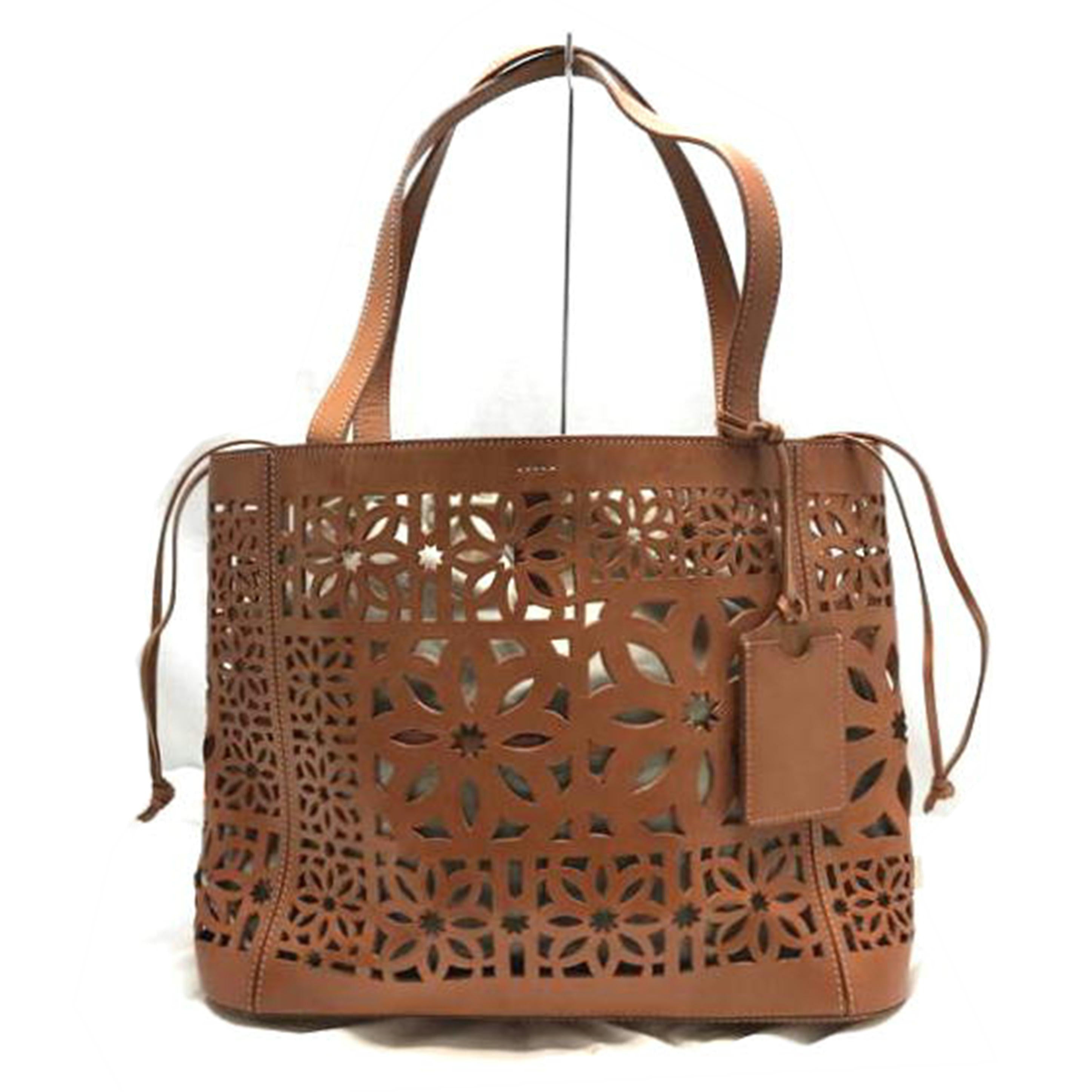 genten ゲンテン/型抜きレザートート//Bランク/51