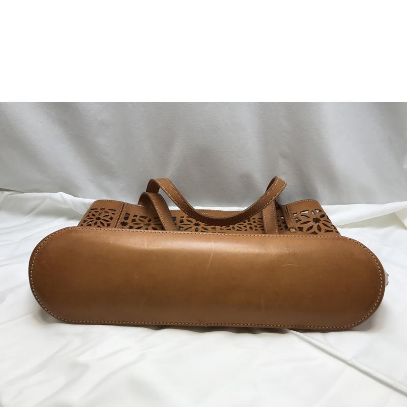 genten ゲンテン/型抜きレザートート//Bランク/51