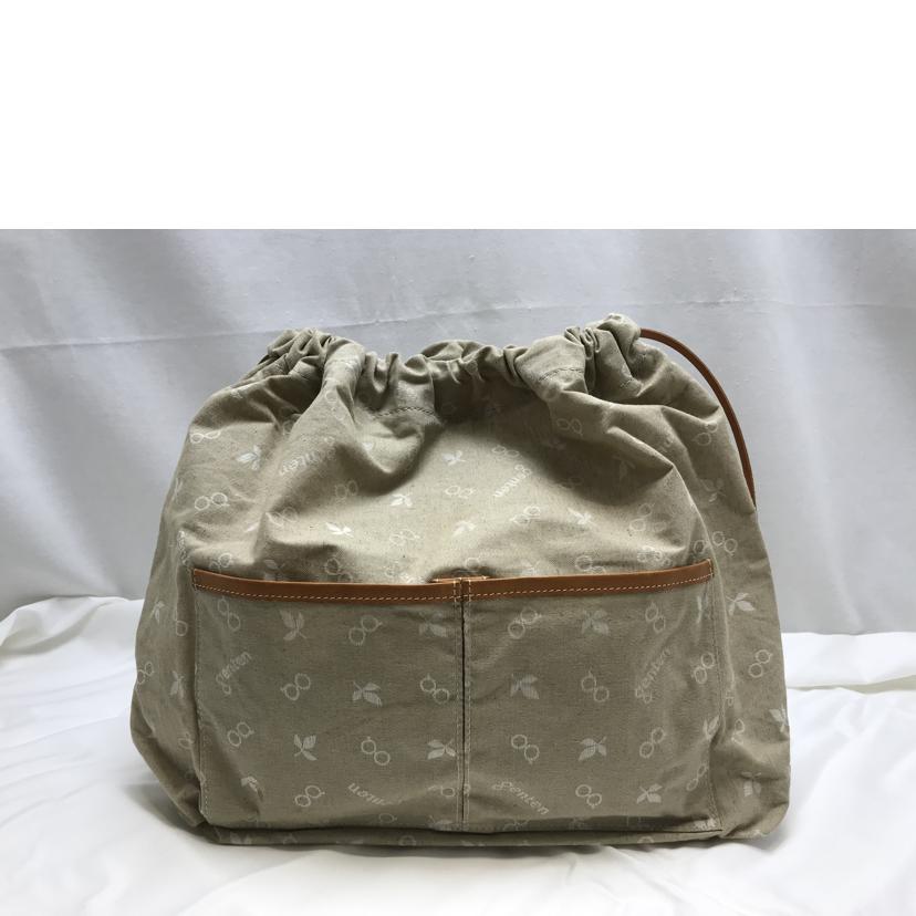 genten ゲンテン/型抜きレザートート//Bランク/51