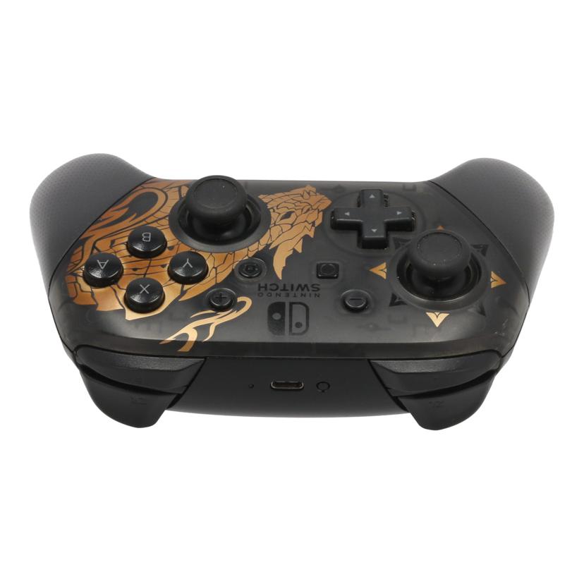 NINTENDO 任天堂 /Switch Pro コントローラー モンスターハンターライズ/HAC-A-FSSKN//XEL70081725192/Bランク/01