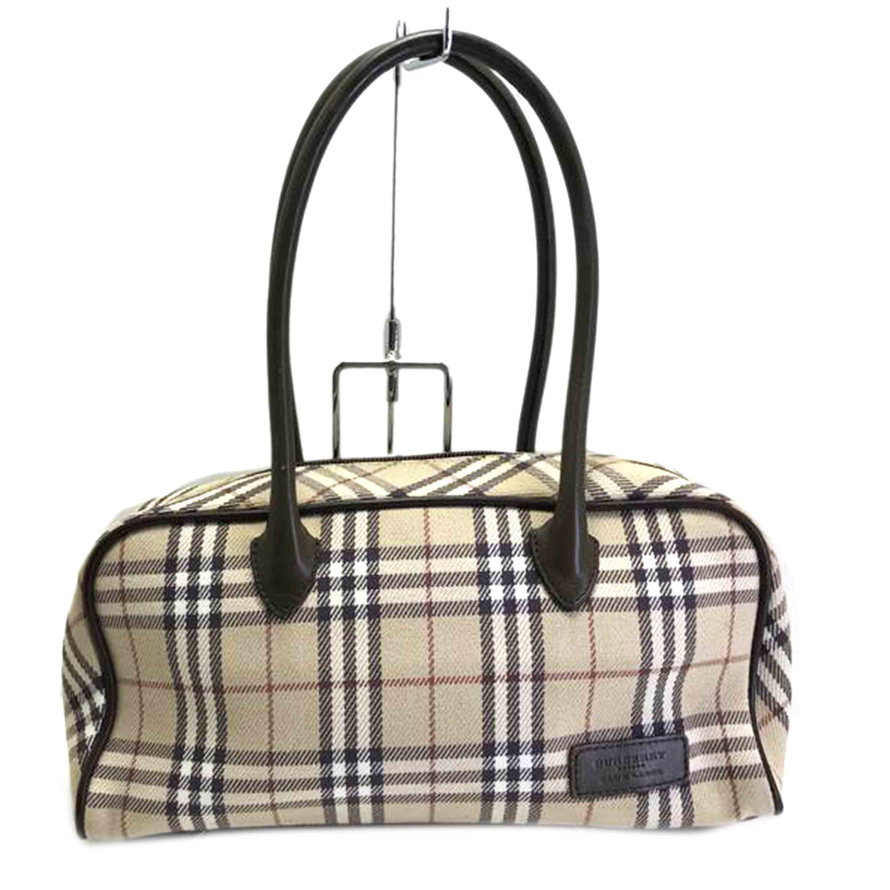 BURBERRY バーバリー/ノバチェックハンドバック//Bランク/51