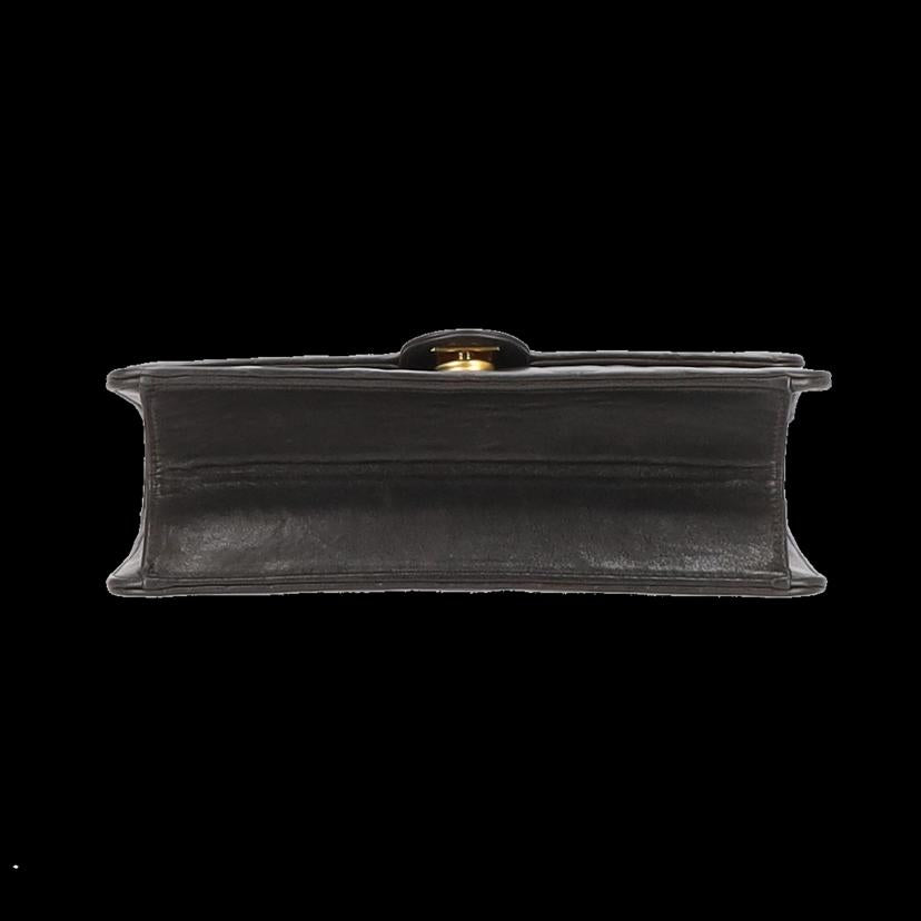 CHANEL シャネル/マトラッセラムスキンプッシュロックチェーンショルダー//334****/Aランク/75