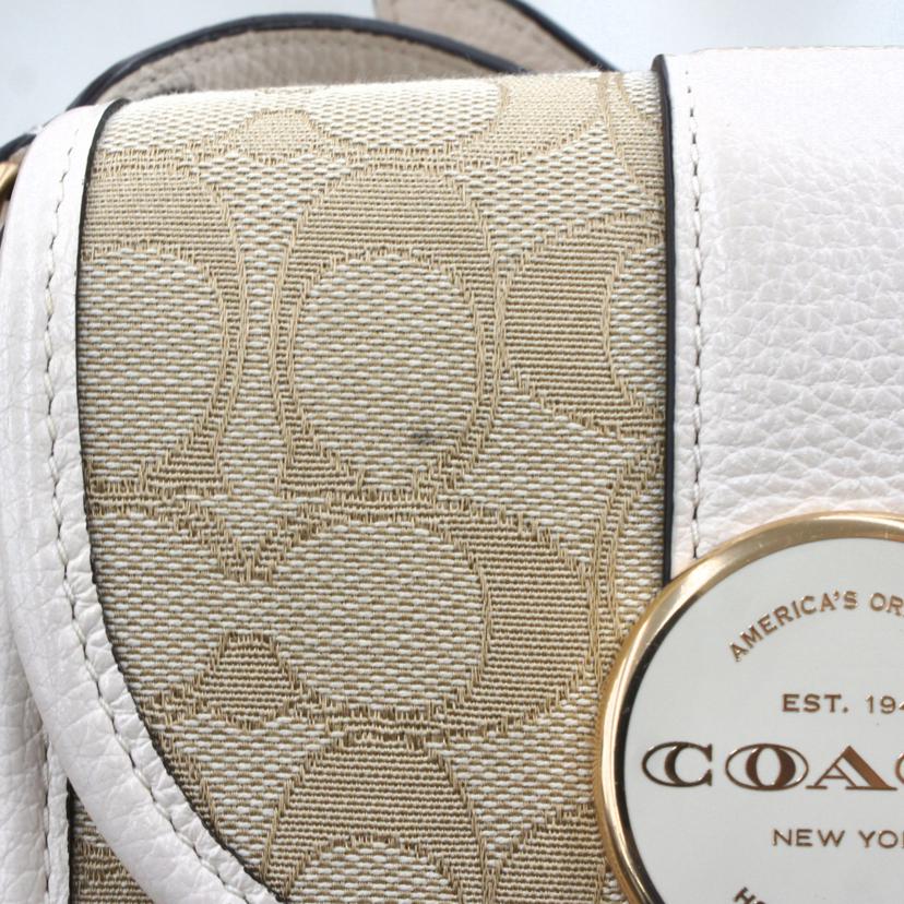 COACH コーチ/ノース/サウスロニー クロスボディ シグネチャージャガード/C8321//H22**/ABランク/70