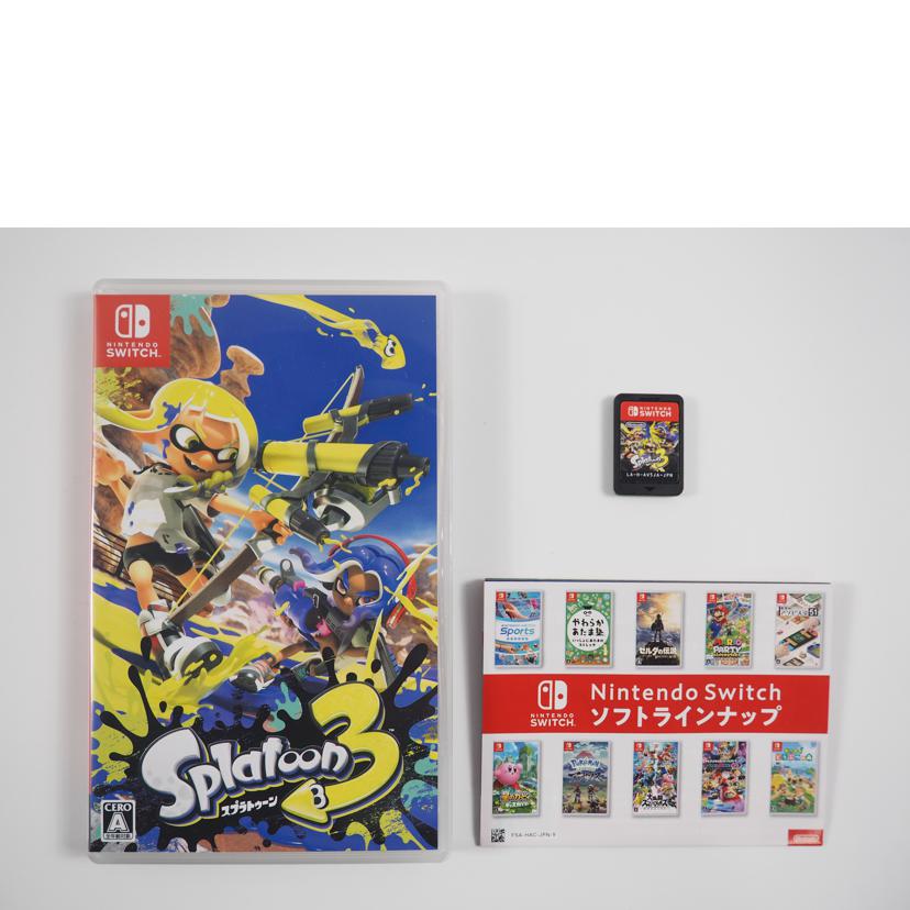 Nintendo Switch ニンテンドースイッチ/Splatoon3/4902370550337//Aランク/79