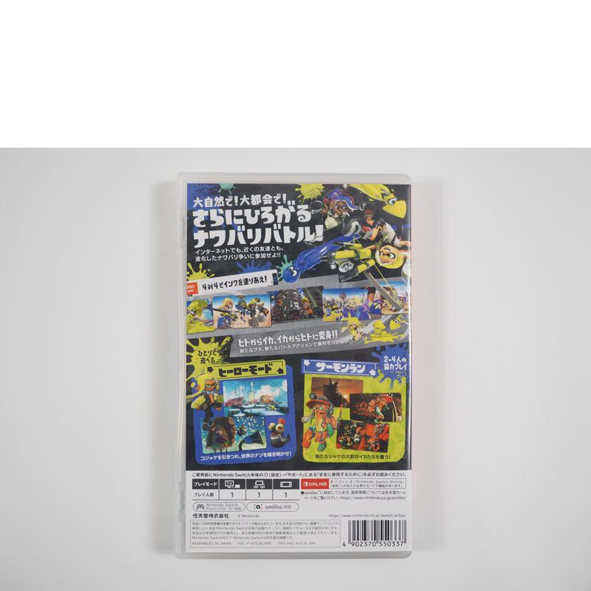 Nintendo Switch ニンテンドースイッチ/Splatoon3/4902370550337//Aランク/79