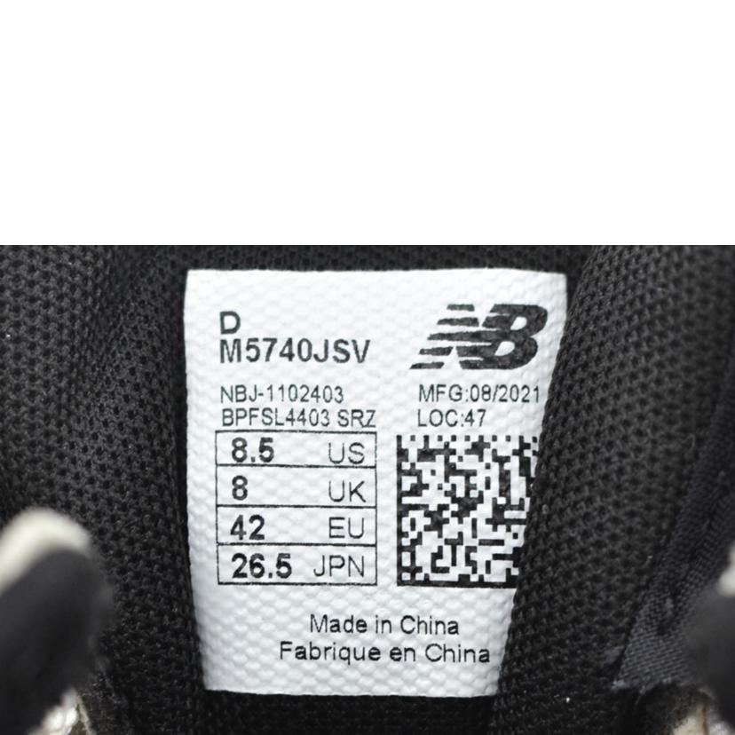 NB ニューバランス/ジョシュアヴィーダス×5740アンゴラ/M5740JSV//サイズ:26.5cm/Aランク/75