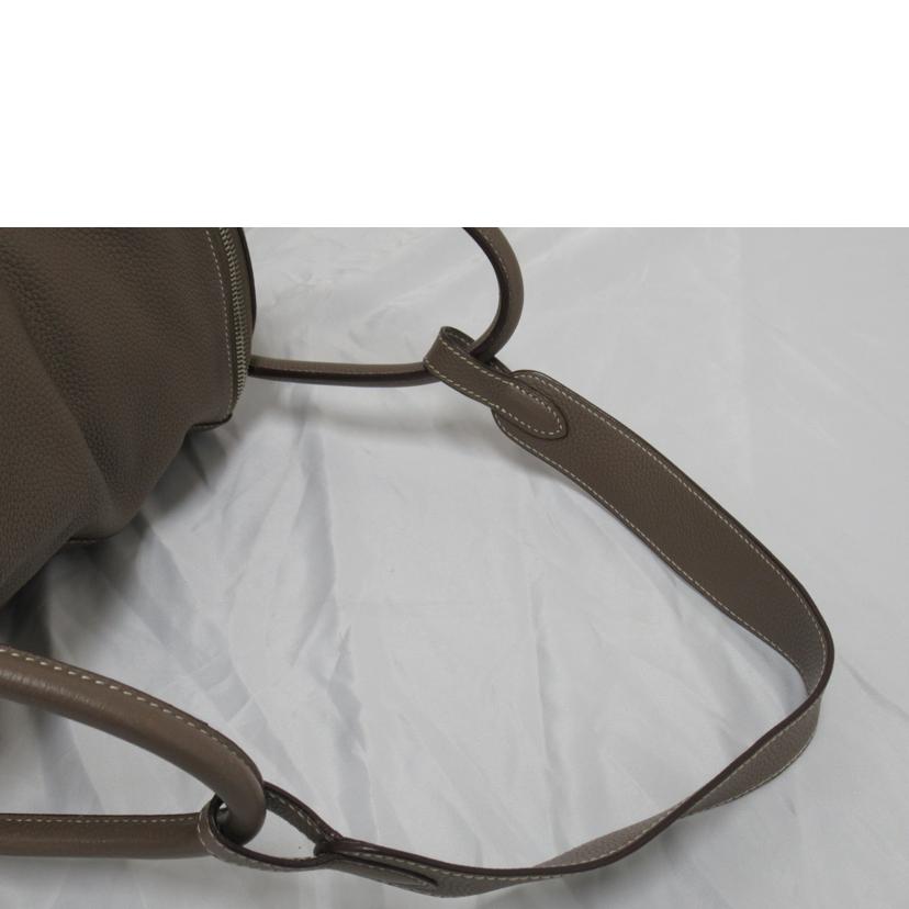 HERMES/リンディ30/トリヨンクレマンス//□L刻*/Aランク/63