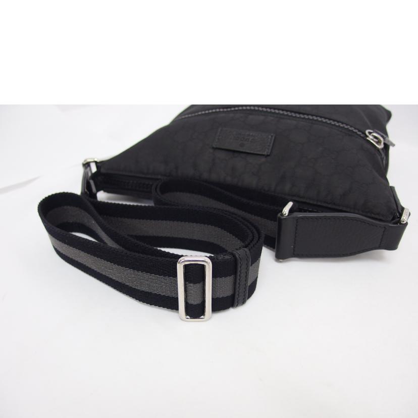 GUCCI グッチ/GGナイロンショルダーバッグ/ブラック/509639//493***/Bランク/04