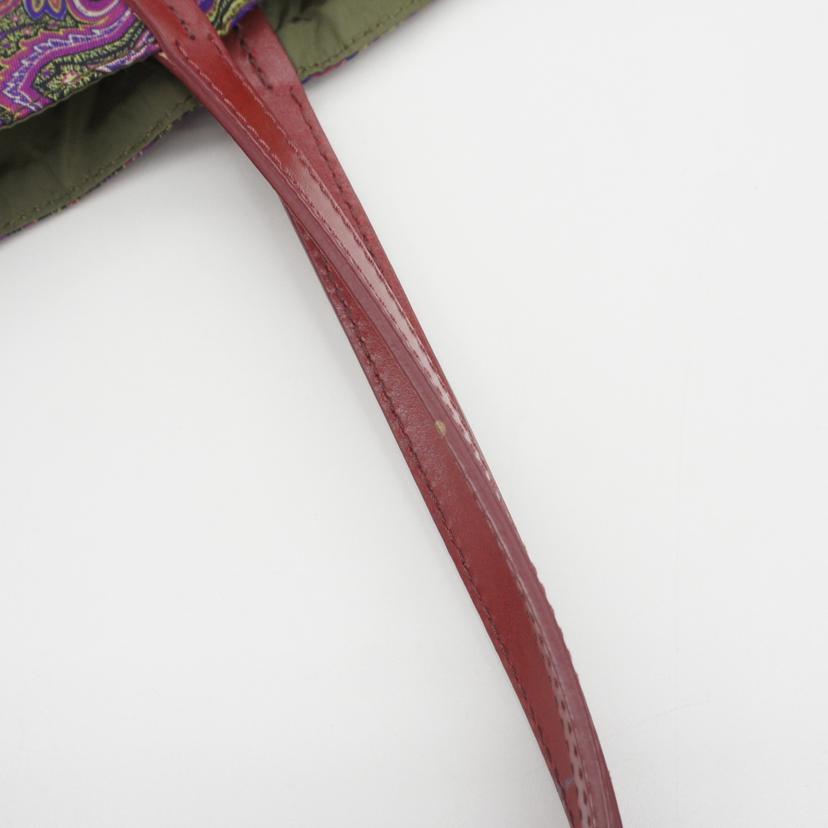 ETRO エトロ/ペイズリー柄/ナイロンリバーシブルトートバッグ//Aランク/18