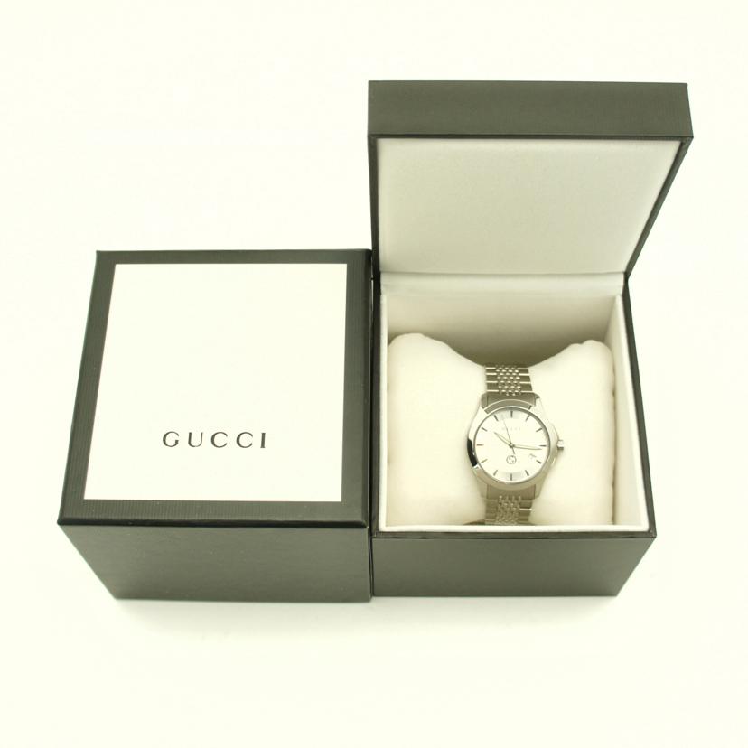 GUCCI グッチ/Gタイムレス/メンズ/クオーツ/YA1264174//184*****/Aランク/09