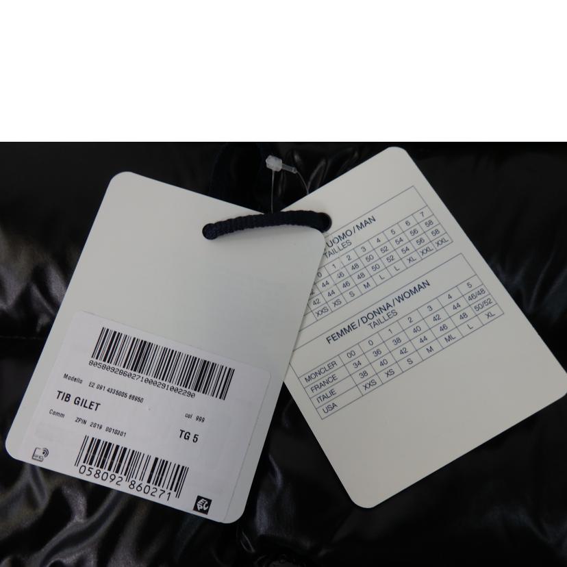 MONCLER モンクレール/TIB GILET/ダウンベスト/size TG5/XL/E20914335005//SAランク/84