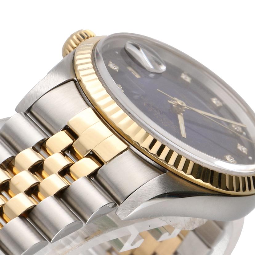 ROLEX ロレックス/デイトジャスト10Pダイヤ/ブルーグラデーション/16233G//S59****/Aランク/75