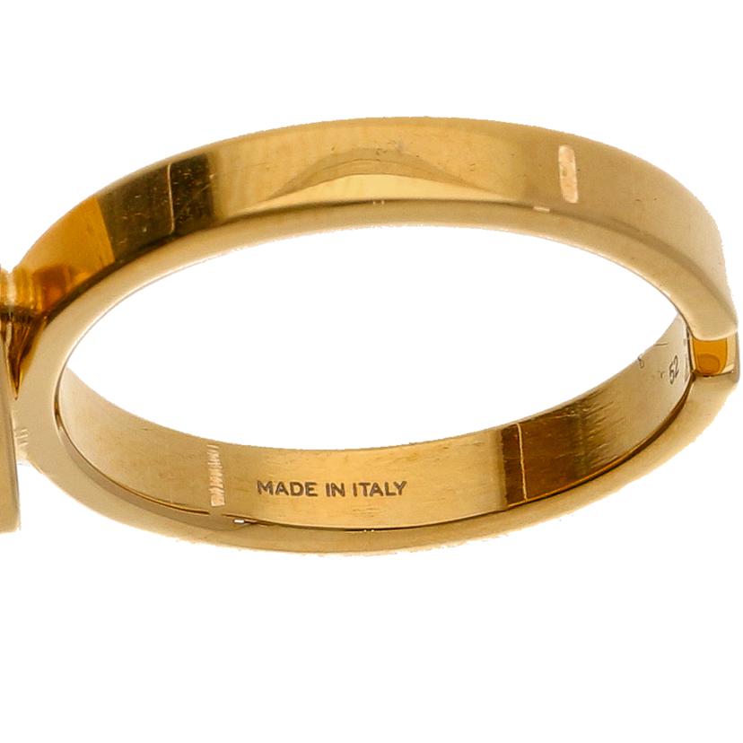 Ferragamo フェラガモ/ヴァラリボン メタルリング/760545/001//Aランク/70