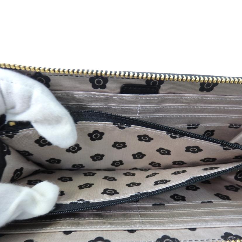 MARY QUANT マリークワント/マリークワント 長財布 黒//Aランク/84