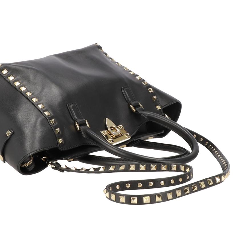 VALENTINO GARAVANI ヴァレンティノ/VALENTINO ロックスタッズ2wayハンドバック//BGH*******/ABランク/93