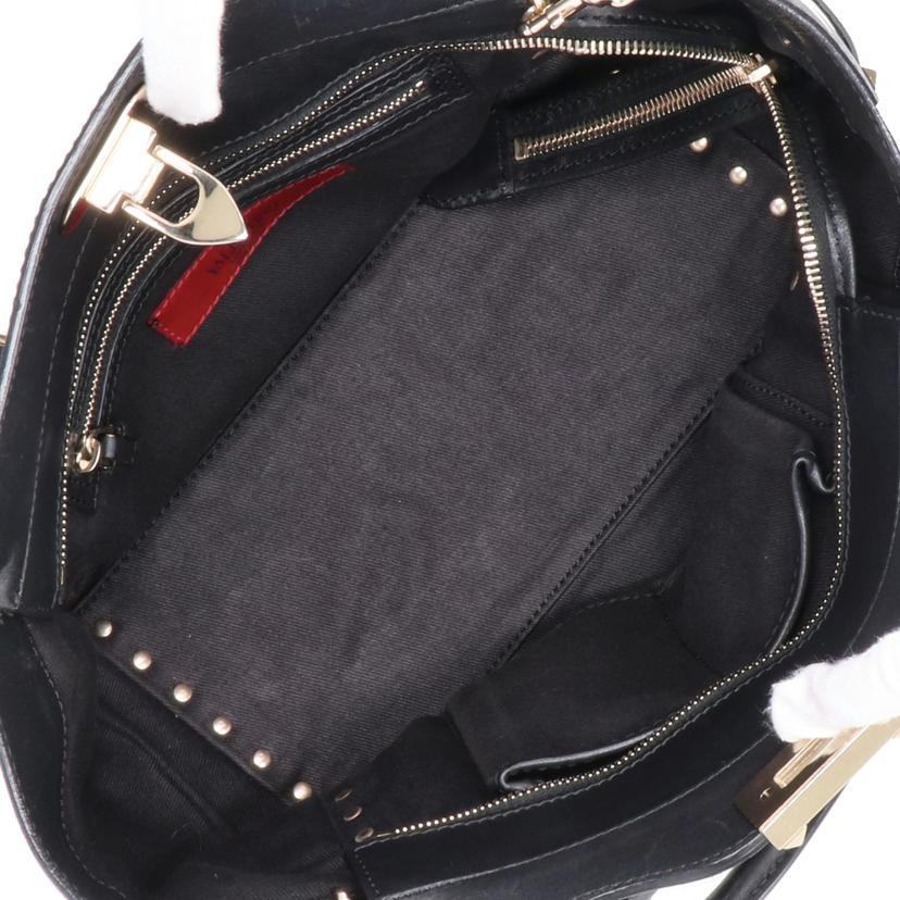 VALENTINO GARAVANI ヴァレンティノ/VALENTINO ロックスタッズ2wayハンドバック//BGH*******/ABランク/93