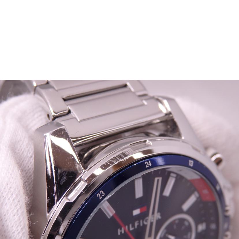 TOMMY HILFIGER トミーヒルフィガー/メンズ時計/SS/クォーツ/1791788//Bランク/76