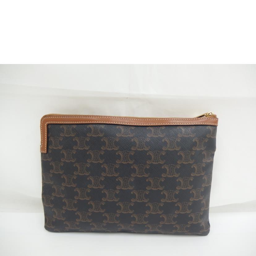 CELINE セリーヌ/ロゴトリオンフクラッチバッグ//ABランク/82