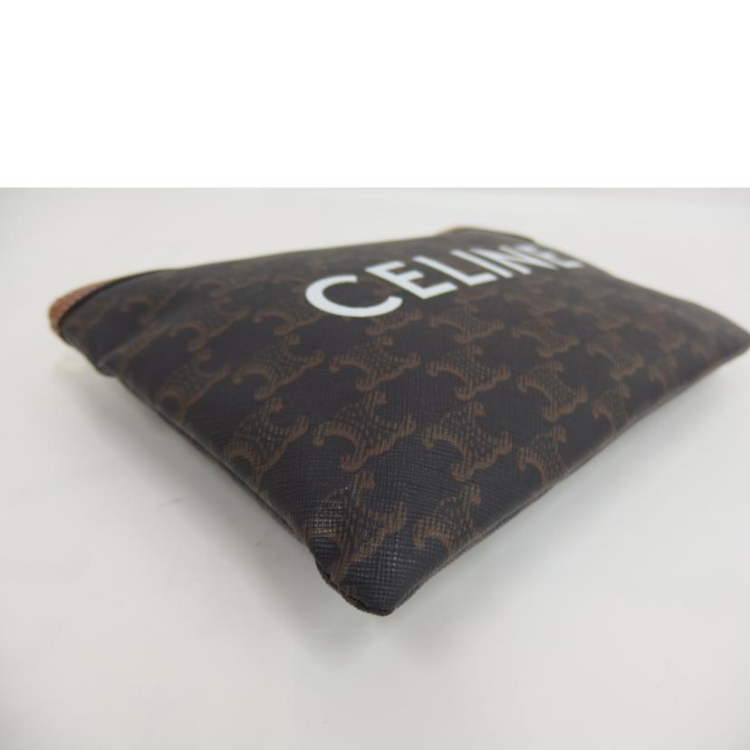 CELINE セリーヌ/ロゴトリオンフクラッチバッグ//ABランク/82