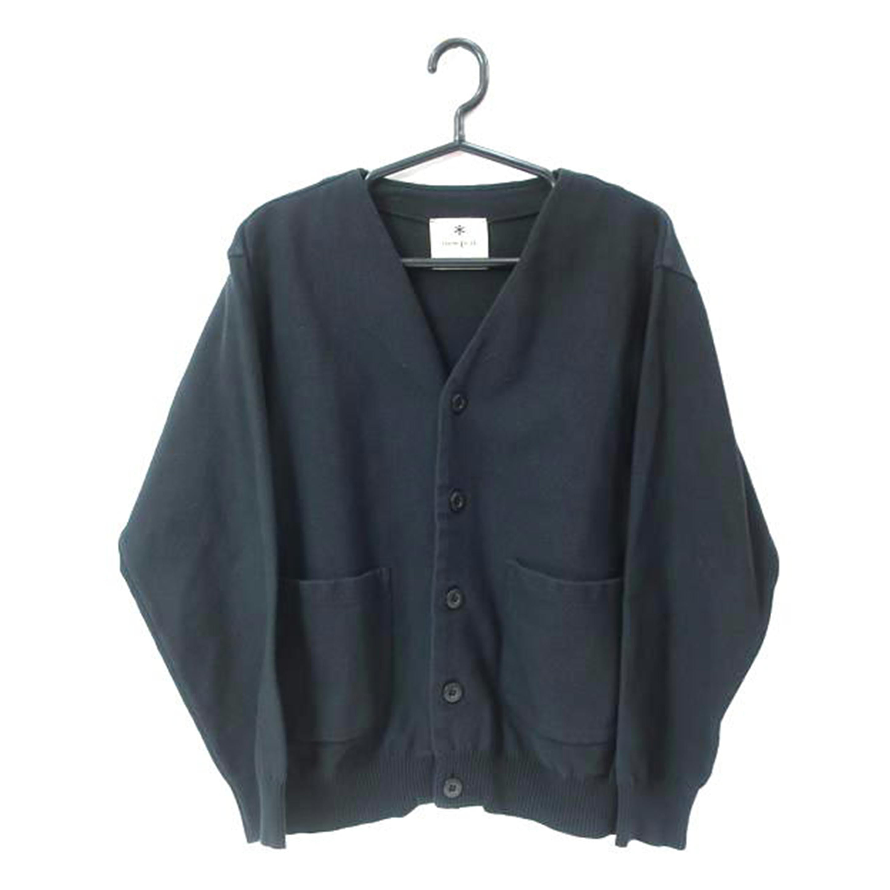 snow peak スノーピーク/カーディガン Sサイズ ブラック/KN-23AU001//ABランク/65